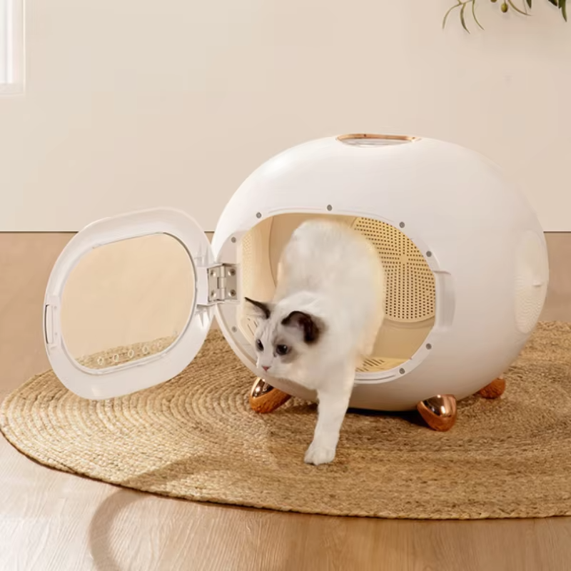 Portable Pet Dryer Drying Box for Cats and Dogs Small Household Fully Pet Dryer Disinfection and Sterilization Function